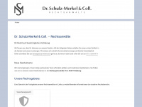 schulz-merkel-coll.de Webseite Vorschau