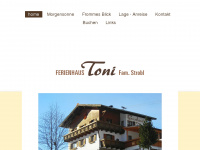 ferienhaus-toni.at Webseite Vorschau