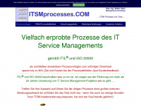 itsmprocesses.com Webseite Vorschau