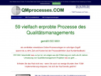 qmprocesses.com Webseite Vorschau