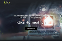 klixa-homeoffice.ch Webseite Vorschau
