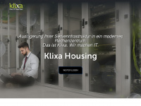 klixa-housing.ch Webseite Vorschau