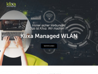 klixa-wlan.ch Webseite Vorschau