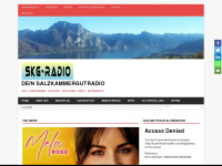 salzkammergutradio.at Webseite Vorschau