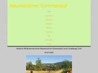 neunkirchner-sommerlauf.de Webseite Vorschau