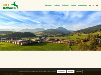 holz-tamsweg.com Webseite Vorschau