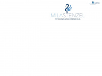 mila-stenzel.de Webseite Vorschau