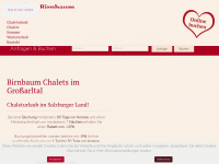 chalets-grossarl.com Webseite Vorschau