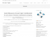we-make-it-digital.de Webseite Vorschau