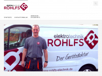 rohlfs-etechnik.de Webseite Vorschau