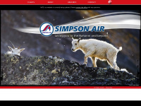 simpsonair.ca Webseite Vorschau