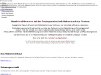 hebammenhauspankow.de Webseite Vorschau