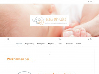 mama-baby-glueck.de Webseite Vorschau
