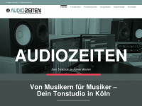 audiozeiten.de Webseite Vorschau
