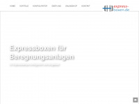 expressboxen.de Webseite Vorschau