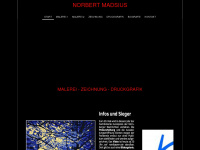 norbert-madsius.de Webseite Vorschau