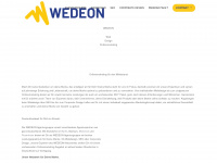 wedeon.de Webseite Vorschau
