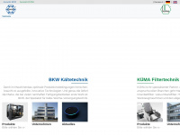 bkw-kuema.de Webseite Vorschau