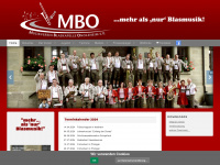 blaskapelle-onolzheim.de Webseite Vorschau