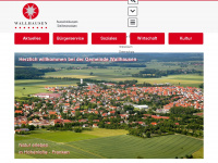 gemeinde-wallhausen.de Webseite Vorschau