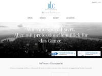 b-l-c.com Webseite Vorschau