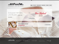 schuetz-hemden.de Webseite Vorschau
