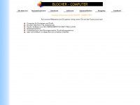 blocher-computer.de Webseite Vorschau