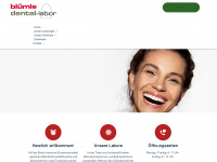 bluemle-dental.de Webseite Vorschau