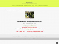blumen-goetz.de Webseite Vorschau