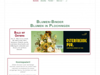 blumeninplochingen.de Webseite Vorschau