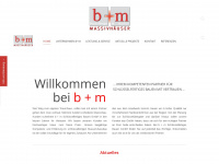bm-haus.de Webseite Vorschau