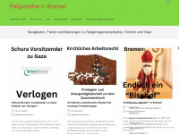 religionsfreiinbremen.de Webseite Vorschau