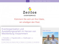 zeitlos-eventservice.de Webseite Vorschau