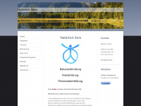 natuerlichsein.net Webseite Vorschau