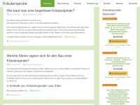 kräuterspirale.org Webseite Vorschau