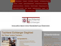 tischlerei-eichberger.at Webseite Vorschau