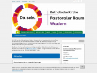 pastoraler-raum-wadern.de Webseite Vorschau