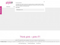 pink-it.info Webseite Vorschau