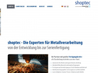 shoptec.com Webseite Vorschau