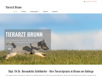 tierarzt-brunn.at Webseite Vorschau