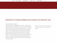storberg-fjallgard.com Webseite Vorschau
