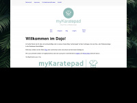 mykaratepad.de Webseite Vorschau