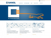 sangl.com Webseite Vorschau