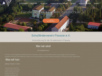 schulförderverein-passow.de Webseite Vorschau