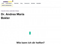 andrea-maria.com Webseite Vorschau