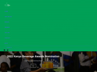 kenyabeverageawards.com Webseite Vorschau