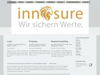 innsure.de Webseite Vorschau