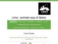 lima-animalswayofliberty.at Webseite Vorschau