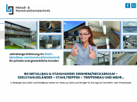 bg-metalltechnik.de Webseite Vorschau