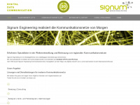 signum-engineering.ch Webseite Vorschau
